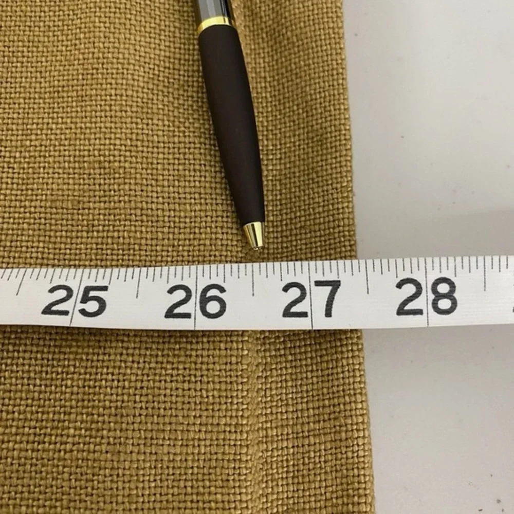 Vtg‎ Legacy 100% Linen Pillow Sham Open Weave Rustic Natural Luxury Zip Closure